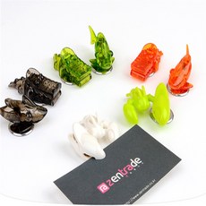 건shop디자인 동물 캐릭터 마그넷클립 클립카드, 가재 2P