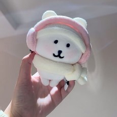 臺灣出貨 娃衣 娃娃配件 衣服 配飾 新款10cm娃娃配件頭套娃衣套帽子圍巾耳罩可愛娃娃配飾配件棉花, 1個, 10cm娃衣配件（不含娃娃）