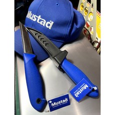 MUSTAD(慕斯達) MTB002 四吋魚刀 烤肉 露營必備 輕巧鋒利 戶外料理好幫手, 1個, 藍