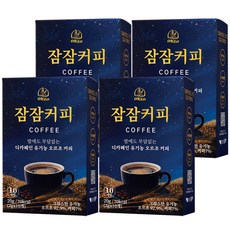 잠잠커피 디카페인 유기농 오르조 보리커피, 4개, 10개입, 2g