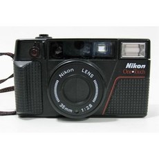 니콘 원터치 35mm 포인트 앤 슛 필름 카메라 또는 L35AF II 내장 플래시 로더 AF 35MM f2.8 렌즈갱신