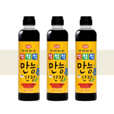 삼화 척척척 만능간장, 500ml, 3개