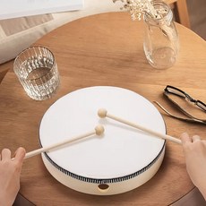 音樂教具手鼓 奧爾夫打擊樂器, 1個, 原木色