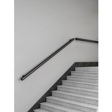 대형 스텐 계단 고정 벽 안전 난간 핸드레일 길이 철제 길이 200cm 고정 2개 포함, 길이 280cm 고정 3개 포함, 3개