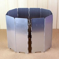 레인지가드 버너 바람막이 TBZ 가스렌지벽시트 기름막이 10단 캠핑용