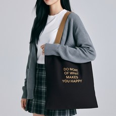 태미스 남녀공용 베이직 에코백 캔버스백