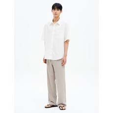 [에잇세컨즈] [매일슬랙스] 세미 와이드핏 베이직 슬랙스 베이지 (425721LY1A)