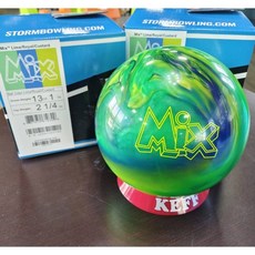 Storm Mix Spare 保齡球, 1個, 11, MIX Lime/Royal/Custa