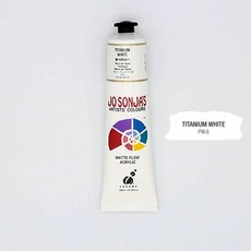 JO SONJA 조소냐 아크릴물감 S1 75ml 낱색, 109 Titanium White