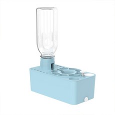 畫筆清洗器 調色/洗筆/插筆 三合一, [畫筆清洗器]藍色, 1個