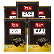 곱창김 조미 전장김 광천김 구운김 조미김, 10개