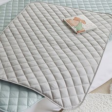 파스텔 순면 유아 방수패드, Gray, 1개