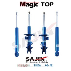 SAJIN Magic TOP NISSAN TIIDA 06-12 12段阻尼可調避震器, 1個