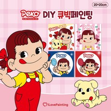 DIY 보석십자수 페코보석 20x20 큐빅페인팅, 체리_페코, 1개