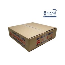 국산 대우 테프론 테이프 일반 100개 포장 박스, 1세트