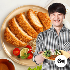 알렉스 돈까스 6팩 (소스X), 6개, 120g