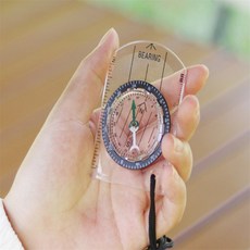 두별이 미니 나침반 등산용 야외백피킹나침반