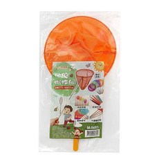 生活伸縮蝴蝶網 兒童戶外玩具 伸縮網柄 柔軟網布 安全防滑手柄, 隨機, 1個