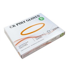 [이원헬스케어]CK폴리글러브 S 200매, 1개
