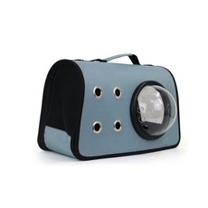 도마뱀 이동장 외출 파충류 햄스터 소동물 케이지 바구니 다크블루 S, 이집트 스타일