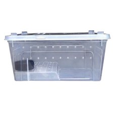 可堆疊爬蟲飼養盒 多功能寵物箱 適用於守宮、角蛙、昆蟲、蜘蛛等, 1個