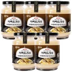 백설 나폴리맛피아 권성준셰프 트러플 버터 크림 파스타소스, 430g, 5개