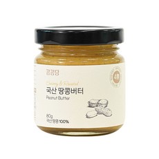 콩콩당 국산 땅콩버터(무첨가 땅콩 100%), 80g, 1개
