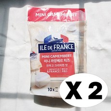 코스트코 일드 프랑스 미니 까망베르 치즈, 20개, 25g