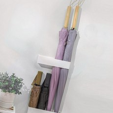 부착식 인테리어 모던 우산꽂이 가정용 현관 거치대 보관, 상세페이지 참조, 1개