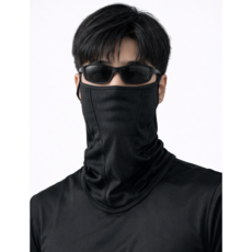 마타리빙 자외선 차단 마스크 매쉬 마스크, 블랙