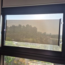 햇빛차단 무타공 50x125 커튼 롤업 블라인드 부착aja5+8ZGK