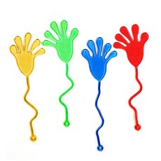 찰싹붙이기 늘어나는 손놀이 말랑이 1p, 그린