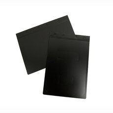 이샵 A4 4공 흑표지 PP 10P 흑표지가로a4 흑화일 서류철, 세로형 10P