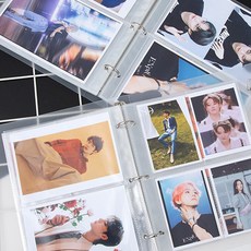 도모아 포카바인더 엽서바인더 포토카드앨범 사진정리북, 1개, 1-엽서바인더-3인치