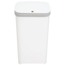 Baram Lily 按壓式垃圾桶 20L, 白色, 1入