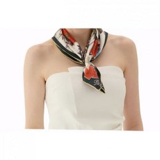 [매장정품] 닥스 실크 미니 사각 스카프 FKO020O