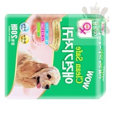 참깨샵 클린세이프 암컷기저귀 중형 20매 강아지기저귀여아중형