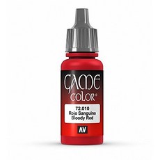 Vallejo Game Color 블러디 레드 페인트 17ml Vallejo Game Color Bloody Red Paint 17ml