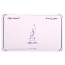 엘반 잉크용 흡수지 로즈 플로터 만년필·유리펜·펜 사용 시 HERBIN hb25560