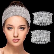 DD-13342 머리띠 일회용 세안밴드 위생 헤어밴드 10P 부직포, 일회용 세안밴드 10P, 1개, 단일상품1