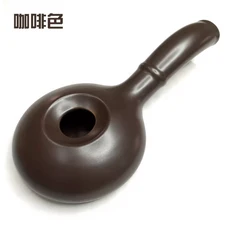 가정용 세라믹 커피 로스터 포트 머신 핸드 크랭크 원두 생두 및 차잎, 01 Brown