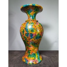 【通天寶】【七彩玉花瓶】台灣花東塊寶 【K26】, 五彩