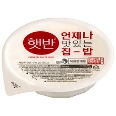 햇반 백미밥, 210g, 16개