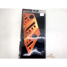 KOSO 新勁戰125 鋁合金飛旋踏板 橘色