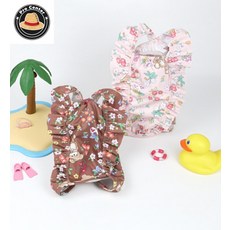 브룩상점 코코아허니 베어수트 강아지 수영복 멍스타그램 애견수영복 중형견, 초코-XL