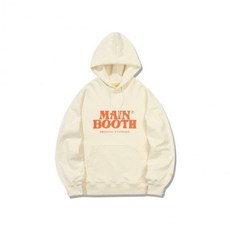 메인부스 후드티 Original Logo Hood T-shirt(CREAM) 362758