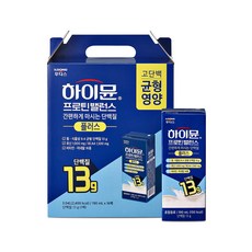 하이뮨 프로틴 밸런스 음료 플러스(13g), 190ml, 16개