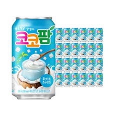 해태음료 코코팜 화이트, 18개, 340ml