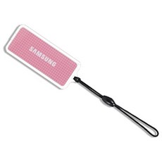 삼성 휴대폰 고리형 태그키 카드키, 1개, 핑크