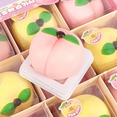 복숭아 스퀴시 5000 랜덤 (371) 말랑이, 1개